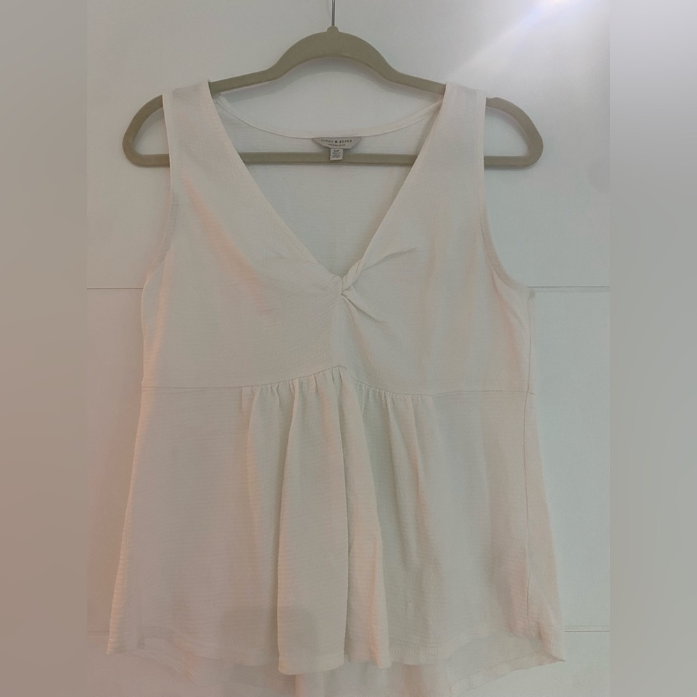 Lucky brand white top